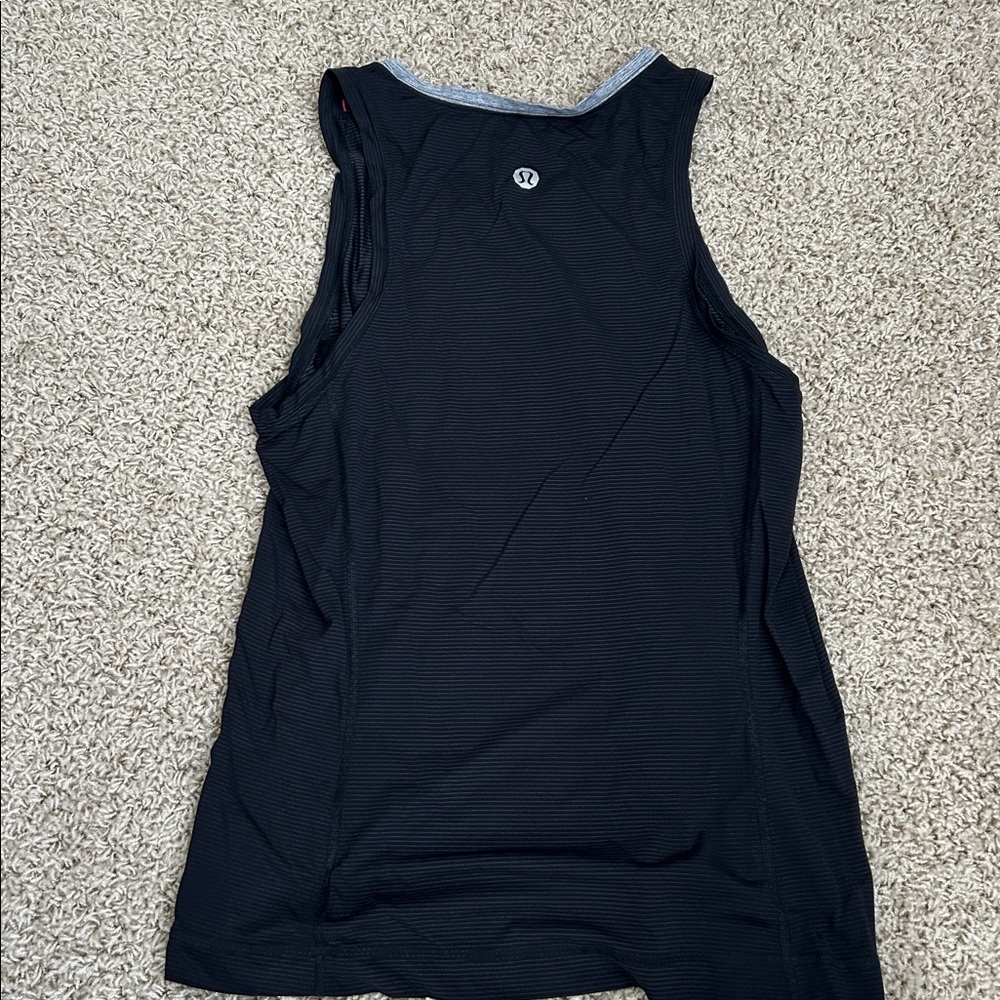 lululemon athletica SZ S Black Tank Top - Picture 3 of 3